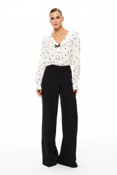 Юбка макси с эластичной тесьмой из пайеточной ткани Панда 210540w белый - фото 4