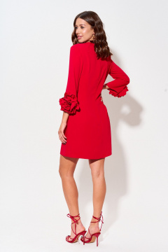 Платье нарядное из струящейся ткани с рукавами 7/8 Lyushe 3984 - фото 2