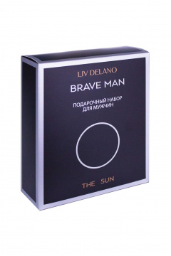 Мужской подарочный набор: гель и шампунь с ароматом LIV DELANO Brave man THE SUN Подарочный набор - фото 1