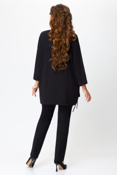 Демисезонная свободная черная блузка из вискозы Svetlana-Style 2043 черный - фото 3