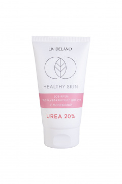 Увлажняющий SOS-крем для рук с мочевиной LIV DELANO Healthy Skin SOS-крем ультраувлажнение для рук с мочевиной 20% - фото 1