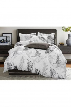 Комплект постельного белья 1,5 спальный из текстиля СонМаркет Бязь Мадейра 1,5-а спальный - фото 1