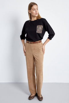 Джемпер укороченный с декором и спущенными плечами Elady 4435 - фото 2