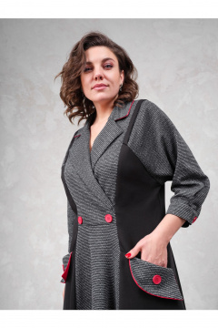 Элегантное платье приталенного силуэта с лацканами Avanti 1307 - фото 3