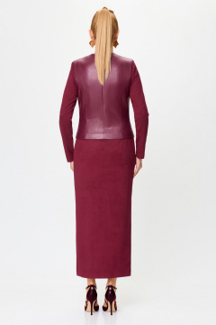 Двукомпонентный комплект из жилета и платья из искусственной замши Svetlana-Style 1960 - фото 2