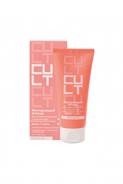 Ежедневный бесцветный флюид против жирного блеска и пор Modum Cult Матирующий флюид - фото 1