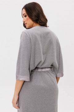 Костюм с юбкой из трикотажа с меланжевым эффектом Fantazia Mod 4898 - фото 4