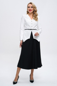 Костюм жакет и юбка, нарядный стиль, текстиль Alani Collection 2274 - фото 2