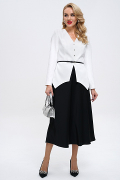 Костюм жакет и юбка, нарядный стиль, текстиль Alani Collection 2274 - фото 1