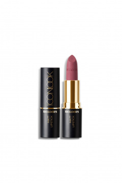 Помада насыщенного розового оттенка с матовым покрытием Relouis Icon Look 07  Rose Addict - фото 1