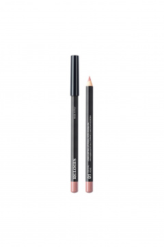 Карандаш для губ с матовым финишем и стойкостью Relouis LONG-LASTING LIP PENCIL WITH JOJOBA OIL 01 CRYSTAL ROSE - фото 1