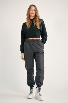 Брюки и куртка из плащёвой ткани стиль демисезон Rivoli 9021 - фото 2