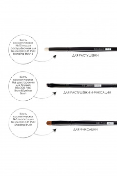 Карандаш для глаз водостойкий коричневый Relouis RELOUIS PRO стойкий гелевый 02 brown - фото 4