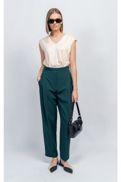 Брюки демисезонные из текстиля в стиле на каждый день Noche mio 4.376 - фото 1