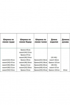 Жакет и узкие брюки с сетчатыми вставками Azzara 971 - фото 4