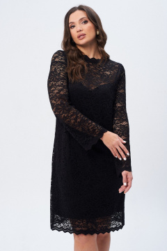 Платье из кружевного А-силуэта на подкладке Verita 2339.1 - фото 5