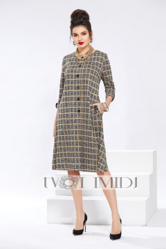 Твой имидж 1296 серый+горчица