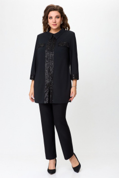 Жакет, топ Svetlana-Style 1961 чёрный - фото 3