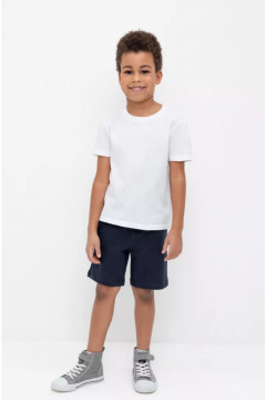 Шорты для мальчика из трикотажа с карманами Франтишка 3591 д-24с-158-с78 темно-синий - фото 1