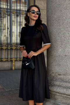 платье полуприлегающее с пуговичной застежкой и карманами Urs 24-422-1 - фото 3