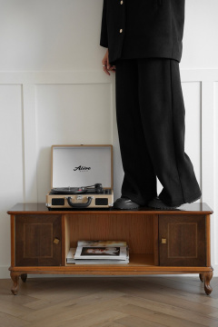 Брюки деловые прямого кроя из вискозы и трикотажа SK Brand SK7202 черный - фото 5