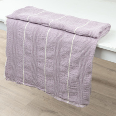 Плед из льна с жаккартовым узором в сувенирной упаковке Belaruski Len 24С102-ШР/у./л.с.уп. 188 2 Валенсия - фото 1