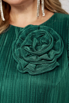 Платье плиссе из мягкой ткани с подкладом и складками Новелла Шарм А4021-6 - фото 3