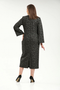 Платье из трикотажа с люрексом и длинным рукавом Fortuna ШЖ 728 - фото 2