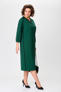 Платье Aira Style 24411А изумруд - фото 4