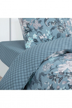 Комплект постельного белья из хлопка бязь на 1,5-спальный АРТПОСТЕЛЬ 500 ирида - фото 2