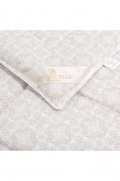 Круглогодичное одеяло из сатина и овечьей шерсти АРТПОСТЕЛЬ 2068 - фото 5