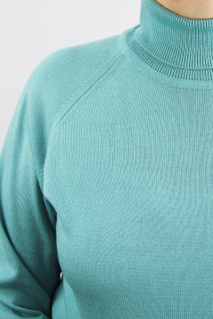 Свитер реглан с высоким воротником для демисезона Полесье С3433-17 7С1582-Д43 158,164 св.порселайн - фото 3