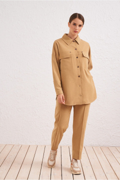 Брюки на каждый день из текстиля BURVIN 9482-11 - фото 4