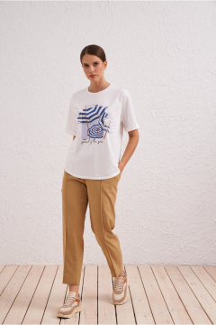 Брюки на каждый день из текстиля BURVIN 9482-11 - фото 3