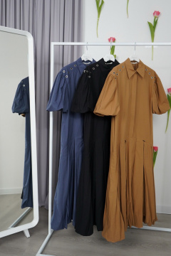 Платье из текстиля в стиле на каждый день BURVIN 9494-81 1 - фото 2