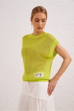 Юбка белая из текстиля для ежедневного образа BURVIN 9603-21 - фото 2