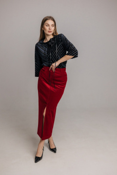 Стильная леди 934 бордовый