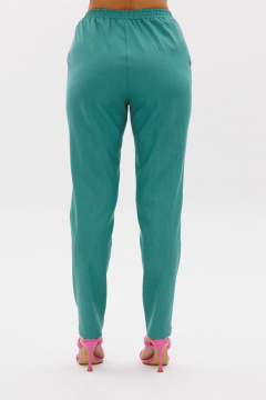 Летний комплект блуза и брюки из льна с принтом Mubliz 177 - фото 5