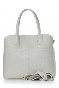 Бежевая экокожаная сумка на три отделения для повседневности Galanteya 11824.24с837к45 бежевый_т. - фото 2