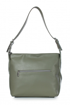 Круглогодичная экокожаная сумка с регулируемым ремнем Galanteya 45722.23с533к45 оливковый - фото 5