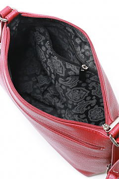 Круглогодичная экокожа сумка с универсальным размером Galanteya 21624.24с818к45 красный_т. - фото 5