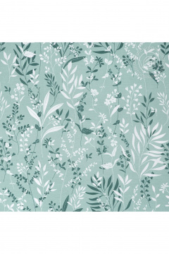 Комплект постельного белья из бязи зелёный для круглогодичного использования АРТПОСТЕЛЬ 500 сара - фото 3