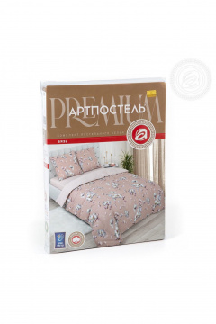 Комплект постельного белья Премиум из бязи розовый на Евро АРТПОСТЕЛЬ 514 магнолия - фото 5