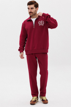 Брюки и джемпер с вышивкой и классической посадкой GO M3077/12-01.176-182 - фото 5