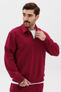 Брюки со стрелками и тонкий свитшот с воротником поло GO M3063/12-01.176-182 - фото 3