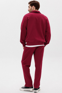 Брюки со стрелками и тонкий свитшот с воротником поло GO M3063/12-01.176-182 - фото 2