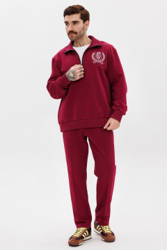 Брюки и джемпер с вышивкой и зауженным к низу силуэтом GO M3077/12-01.182-188 - фото 1