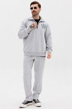 Брюки и джемпер с вышивкой и классической посадкой GO M3077/50-04.176-182 - фото 1