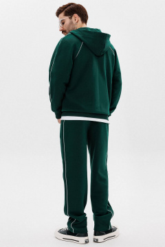 Брюки и зип-худи с логотипом и контрастной отделкой GO M3081/25-02. 176-182 - фото 3