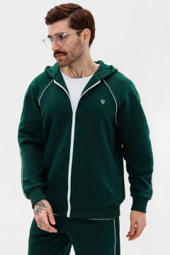 Брюки и зип-худи с логотипом и двойным капюшоном GO M3081/25-02. 182-188 - фото 2